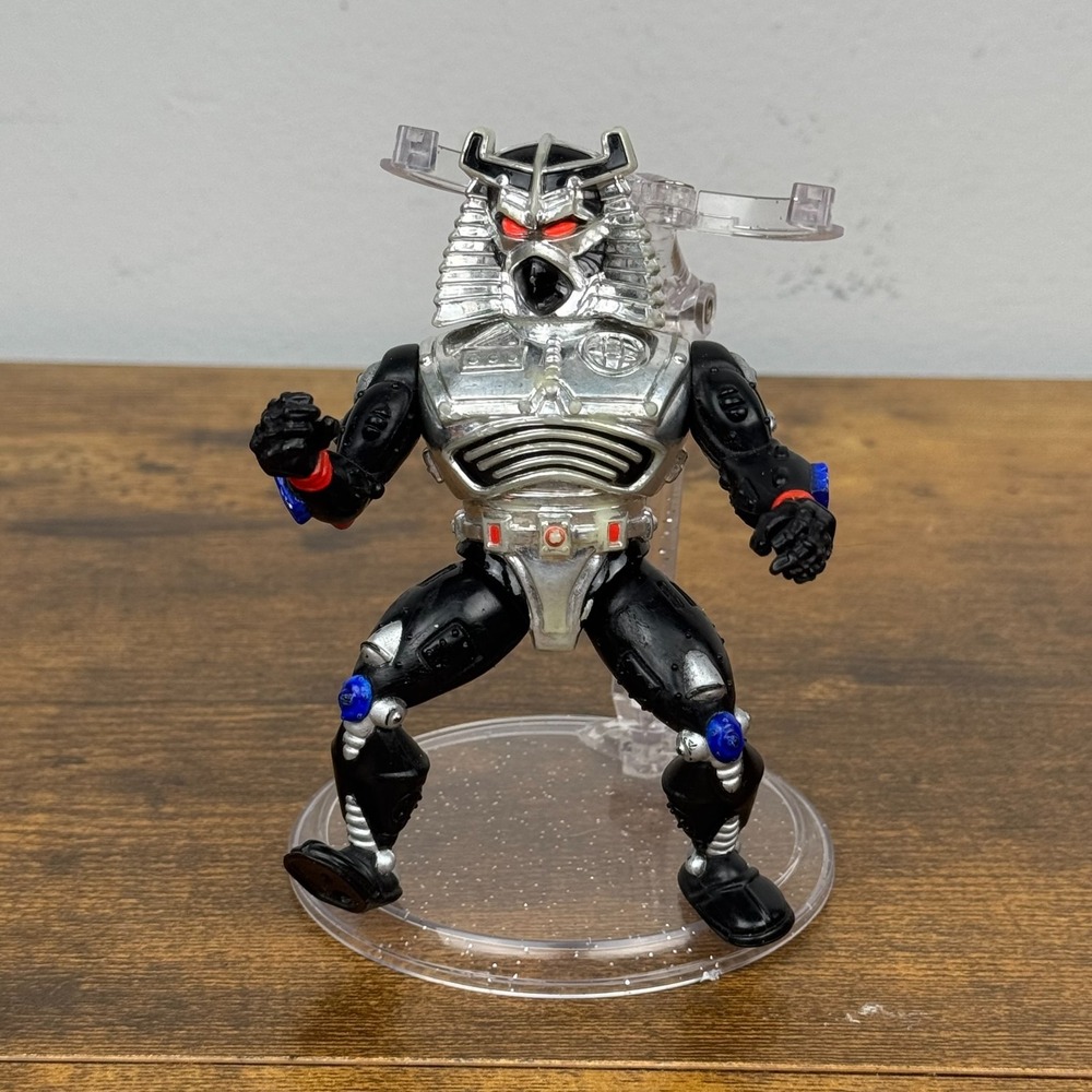 1991 TMNT Chrome Dome Action Figure Playmates Mirage Studios